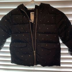 Black Jacket For Girls Size 4T