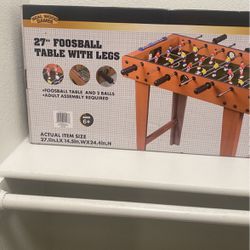 Brand New Unused Foosball Table