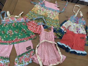 Girls Matilda Jane Size 4- Shirt, Pants, Shorts, Dress