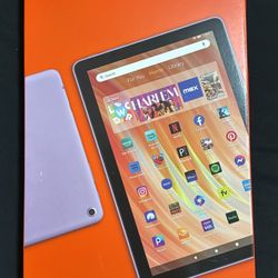 Fire HD 10 32gb 13th Gen  (Lilac) New