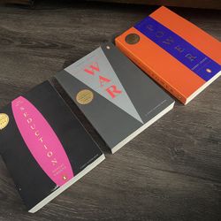 Books - Power , War , Seduction All 3 For $15