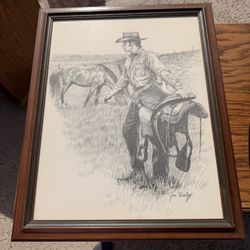 Jim Daly Cowboy Print