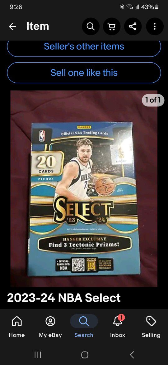 2023-24 Select Basketball Hanger Box