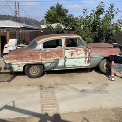 1954 Chevy Bel Air Project Not Parting Out. Parts