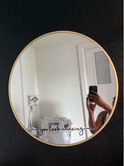 24  x 24 wall mirror