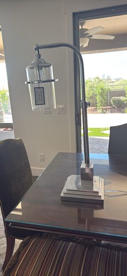 Modern Chrome Lamp