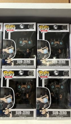 Funko mortal Kombat sub zero mint $10