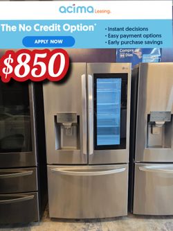 LG InstaView Full Size Refrigerator