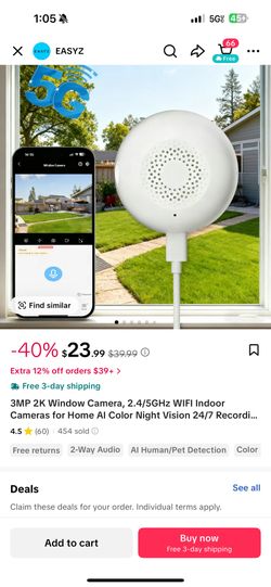 Indoor Window Camera