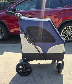 New Big Dog Stroller.... Carreola nueva