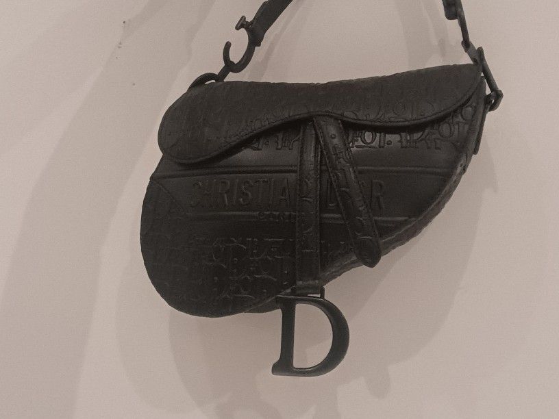Embossed Dior leather aa