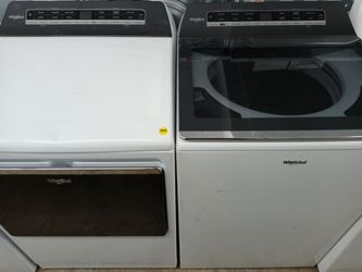 Whirlpool top load washer and dryer set - Free delivery