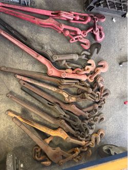 Chain bidders tie downs
