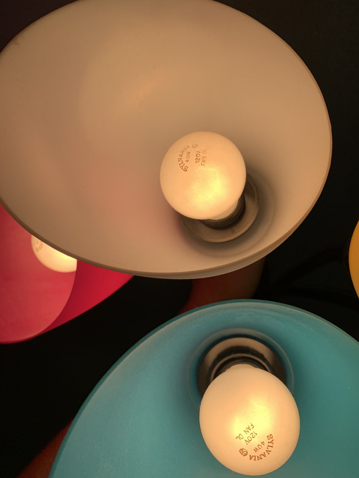Colored lamp