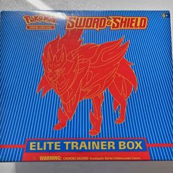 POKEMON SWORD AND SHIELD ELITE TRAINER BOX SEALED