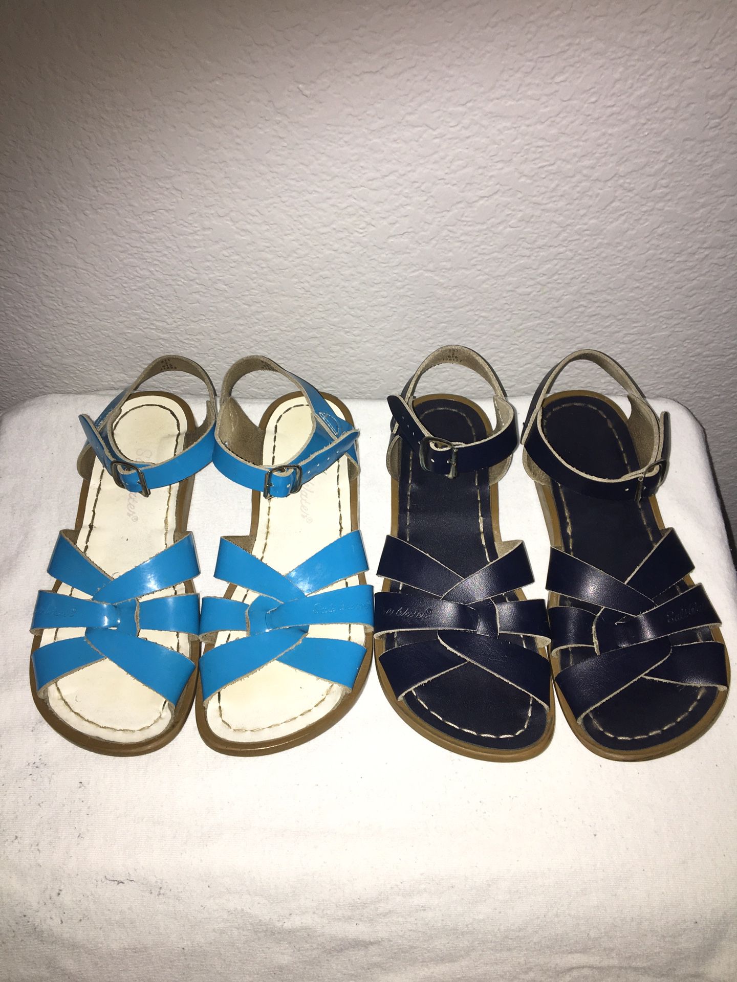 Salt water sandals size 2
