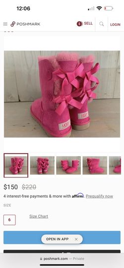 Hot Pink Bailey Bow Uggs