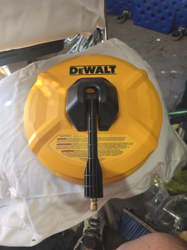 Dewalt, Flat Surface. Side Walks,and More.