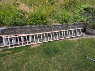 Fiberglass ladders, $100 ea.