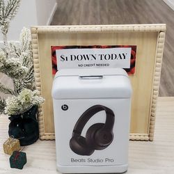 Beats Studio Pro Headphones Brand New - $1 Down Today - NO CREDIT Needed