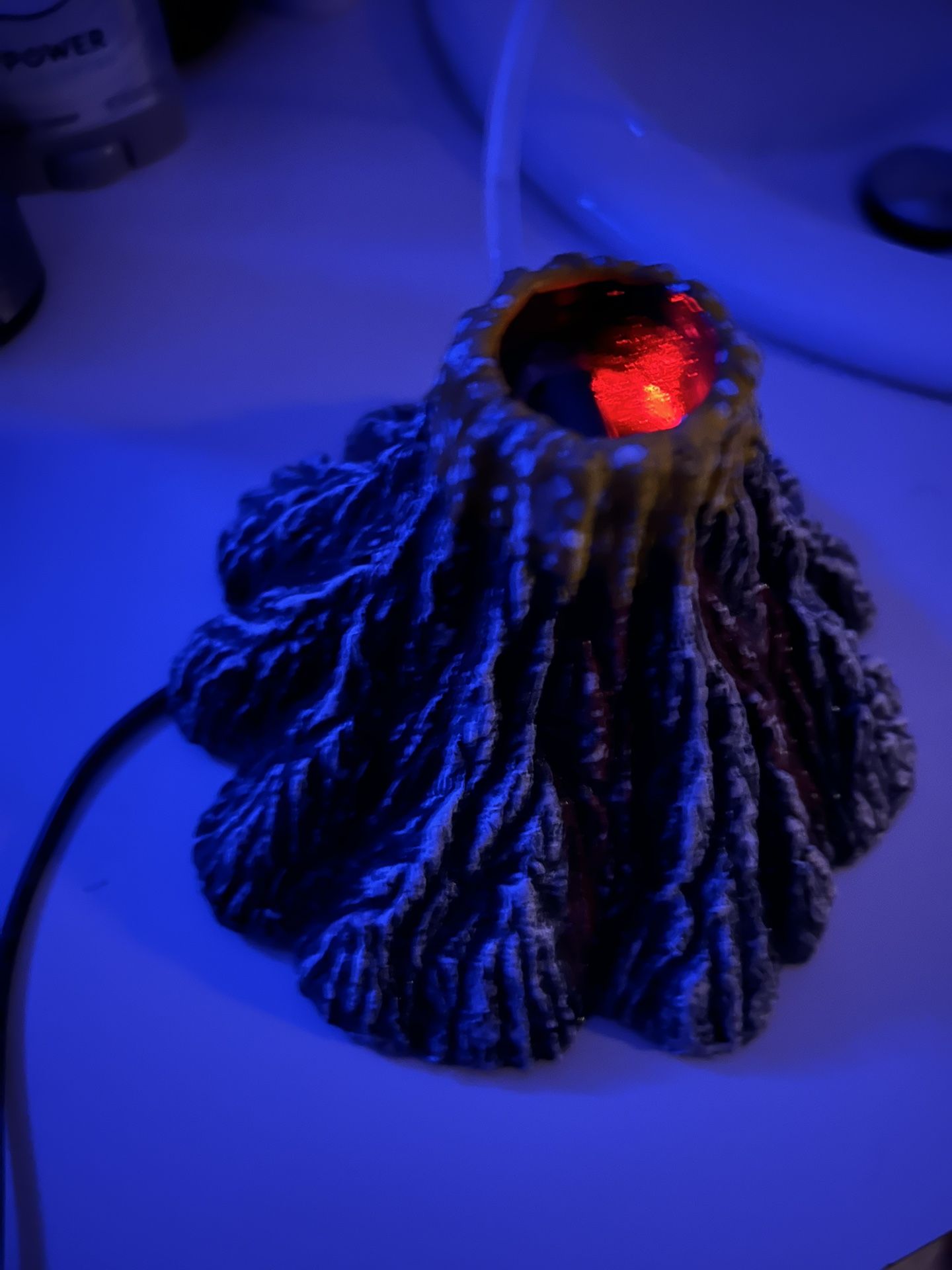 Volcano Red Light Aquarium Bubbler