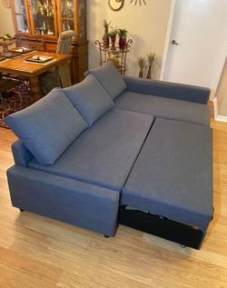 Lightly Used Dark Gray IKEA Friheten Sectional Sofa With Storage (Delivery Available)