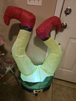 3.5ft Elf Legs Inflatable 