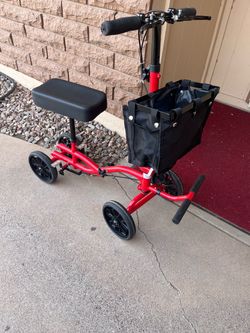 Knee Scooter or ? Very Nice, Brakes, Storage, Etc
