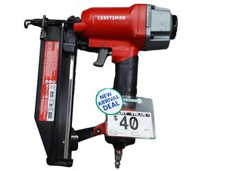 Craftsman Cmpfn16sb Red Pneumatic Roofing Nailer