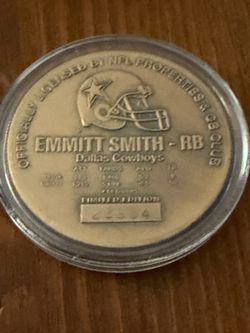 Emmitt Smith Commemorative Coin