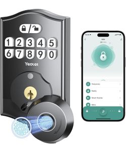 Fingerprint Keyless Entry Door Lock App Control Smart Locks for Front Door