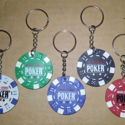 World Series Of Poker Keychains