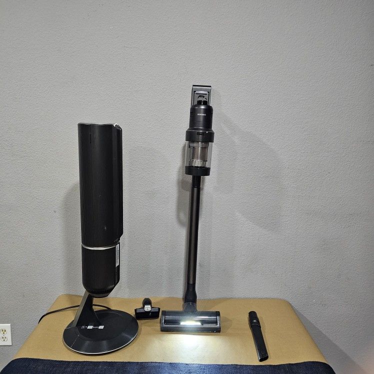 samsung bespoke jet ai vacuum with clean station