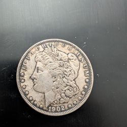 1902p Morgan Dollar Silver Coin Higher Grade