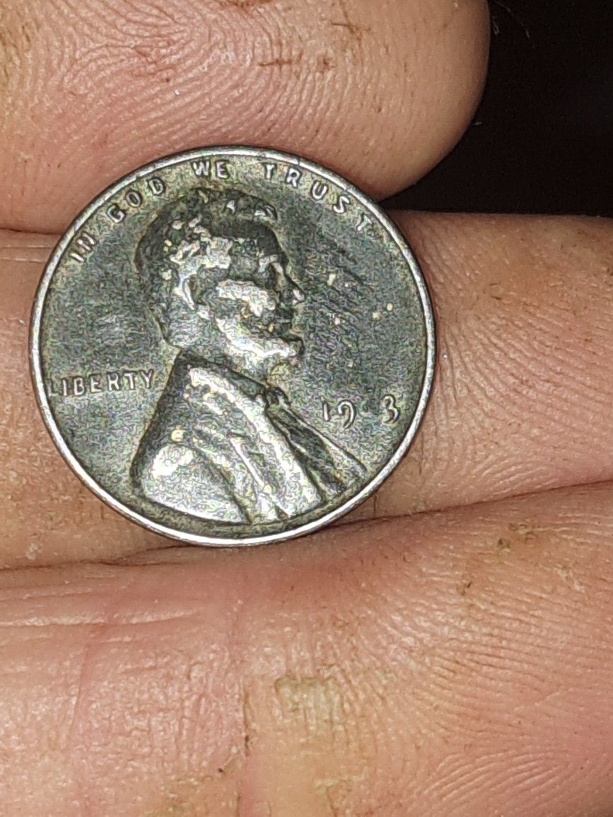 1943 Steal Wiheat Pennys Rare