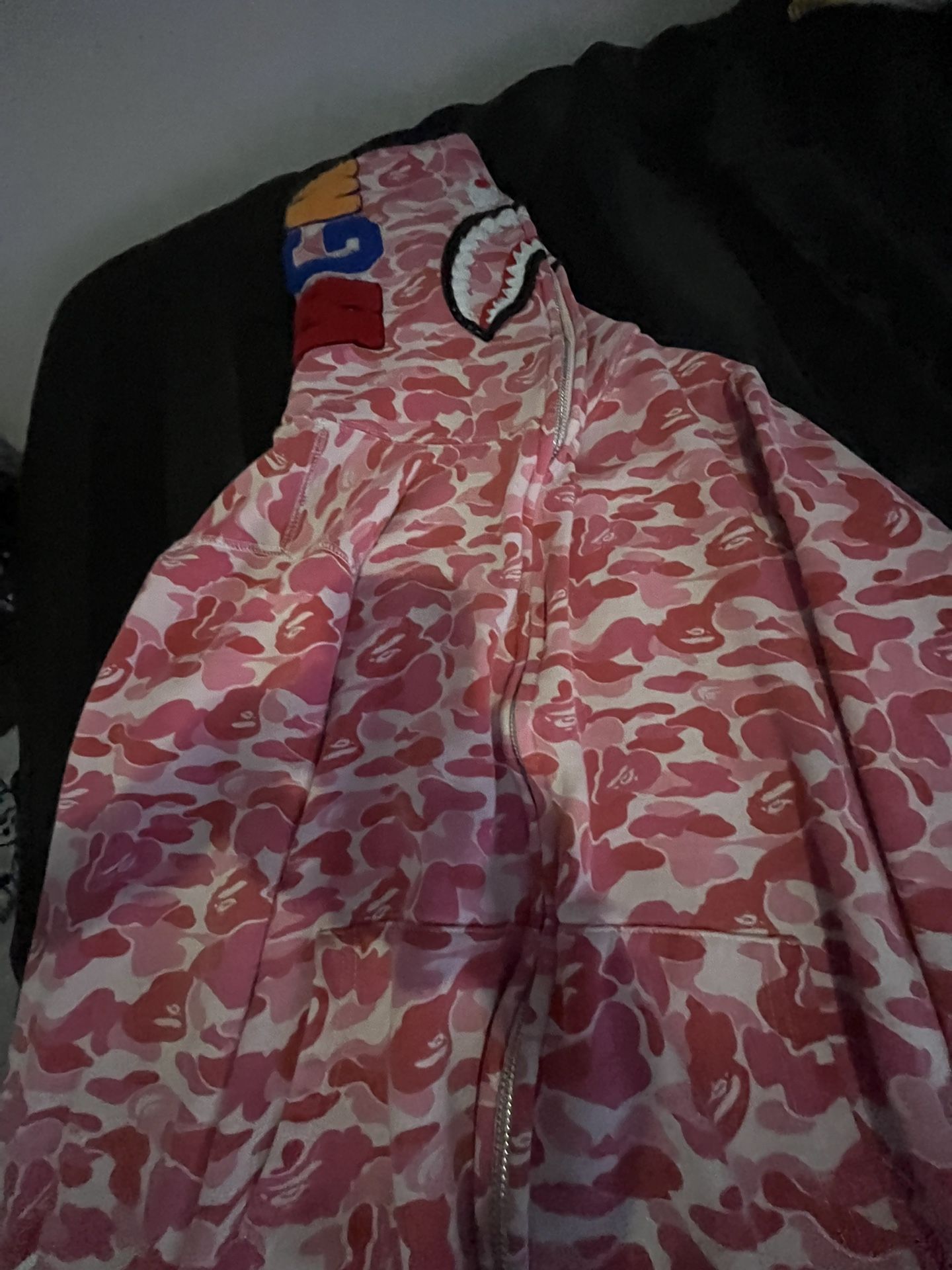 Pink Bape Hoodie