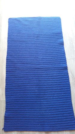 Hand Made Crochet Rug