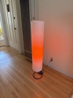 Standing paper lamp