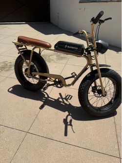 E Bike - Super 73 S Series- only 117 miles- hardly used.