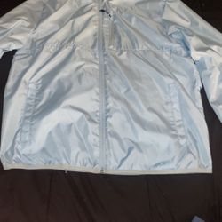 Blue Windbreaker