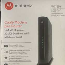 Motorola Cable Modem - 686MB/s