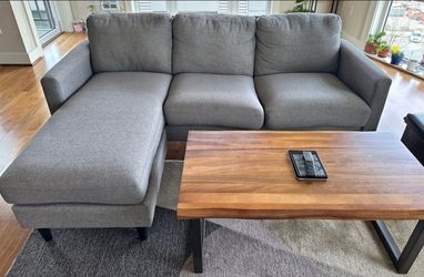 Couch with Chaise Lounge