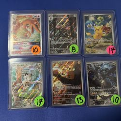 Raw Pokemon Cards Lot 