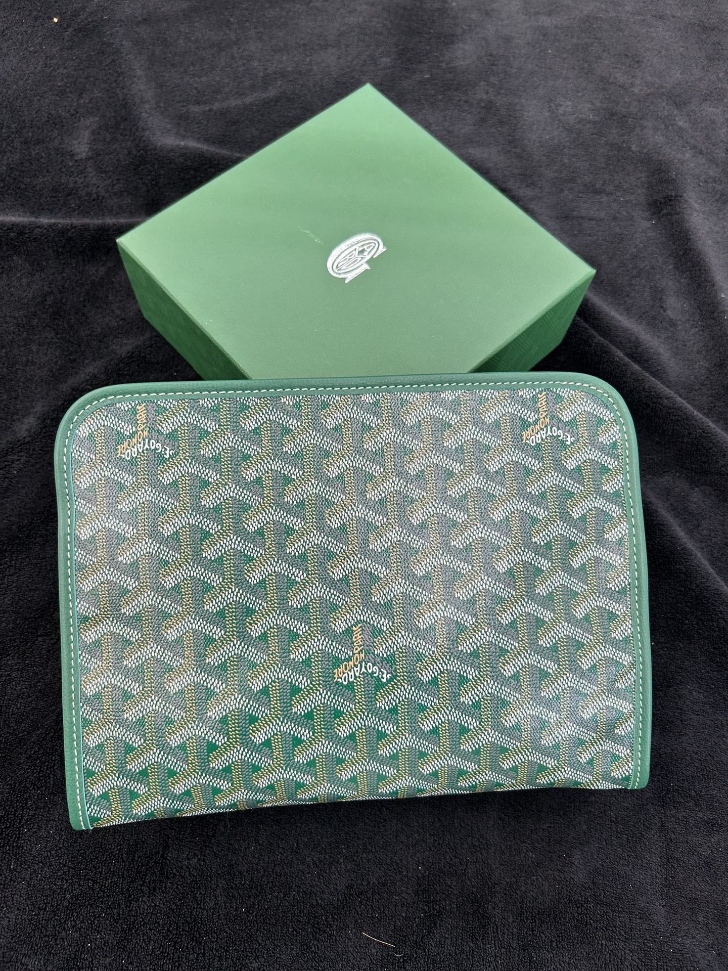 Goyard Jouvence Toiletry Bag PM Green