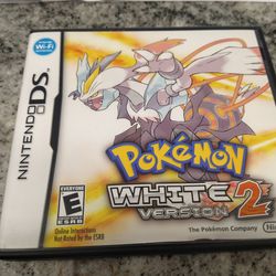 Nintendo DS Pokemon White 2 Version 2012