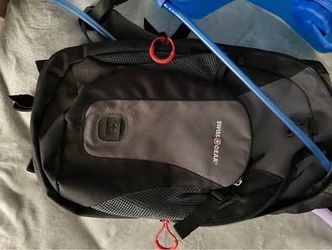 Water back pack with water tank