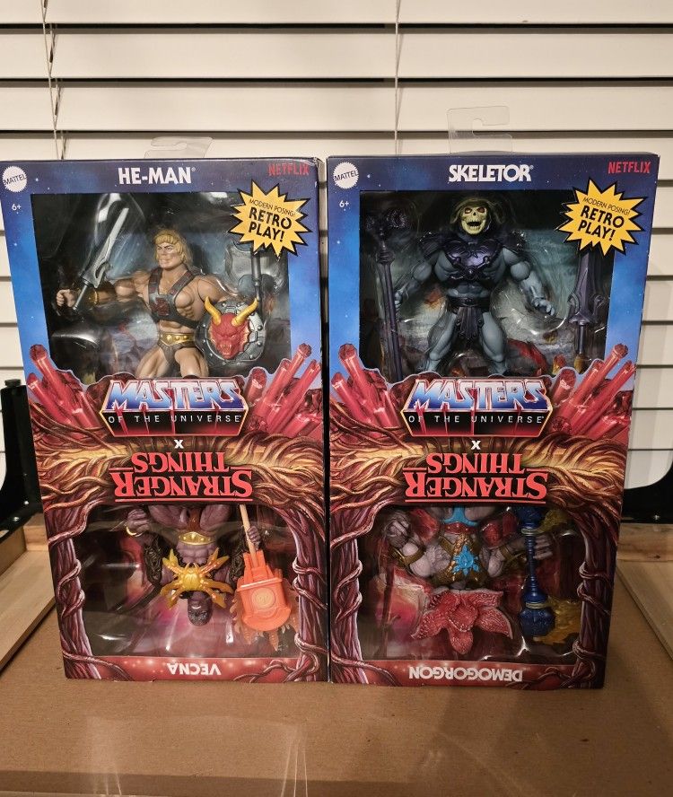 Masters Of The Universe X Stranger Things Set of