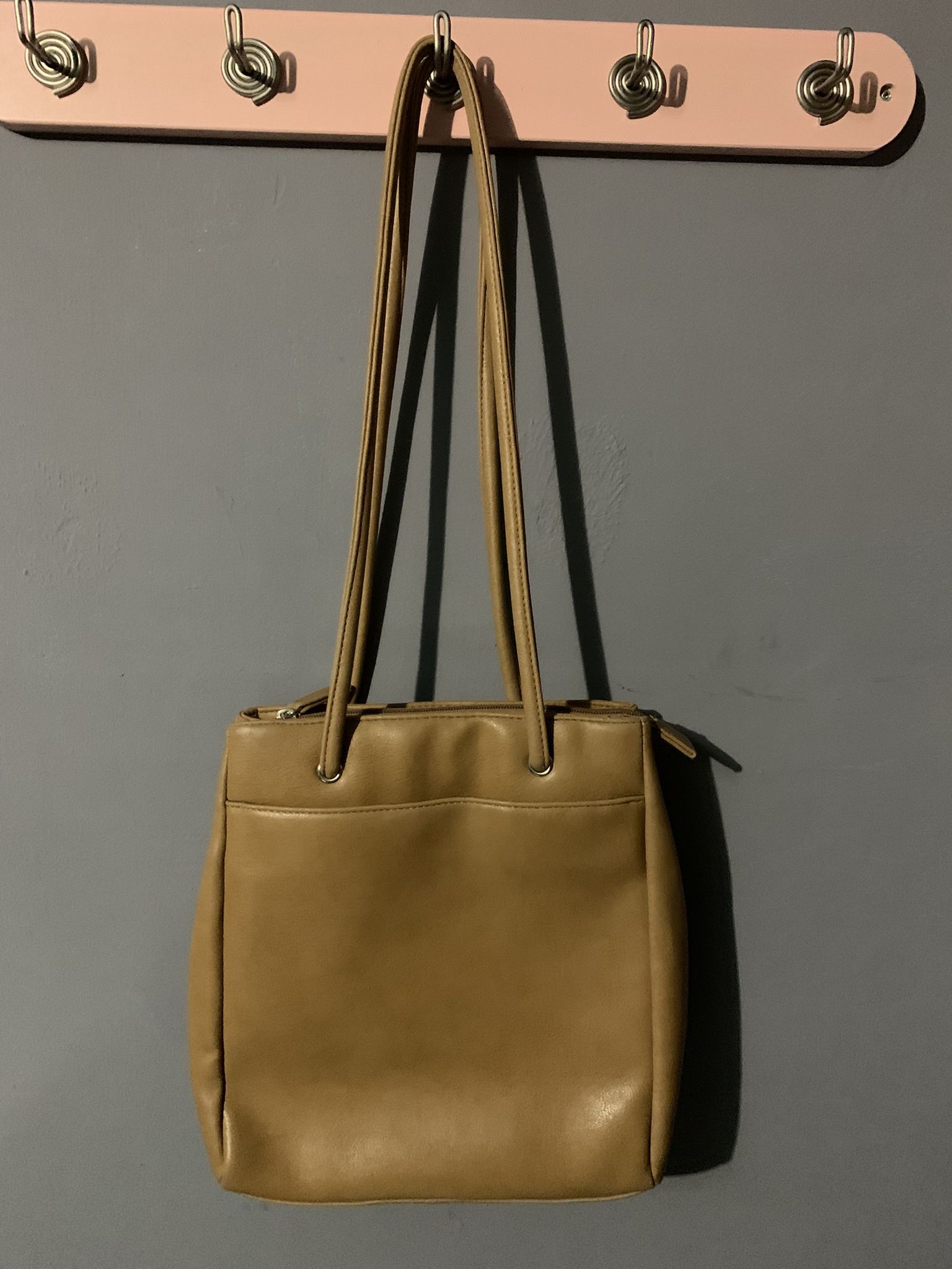 Croft And Barrow Brown Leather Bag