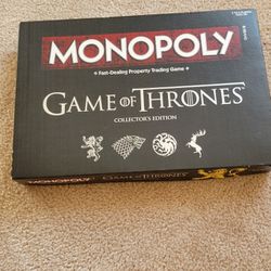 Monopoly Game Of Thrones Collector's Edition 