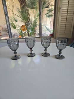 Libbey Gibraltar Duratuff Goblets